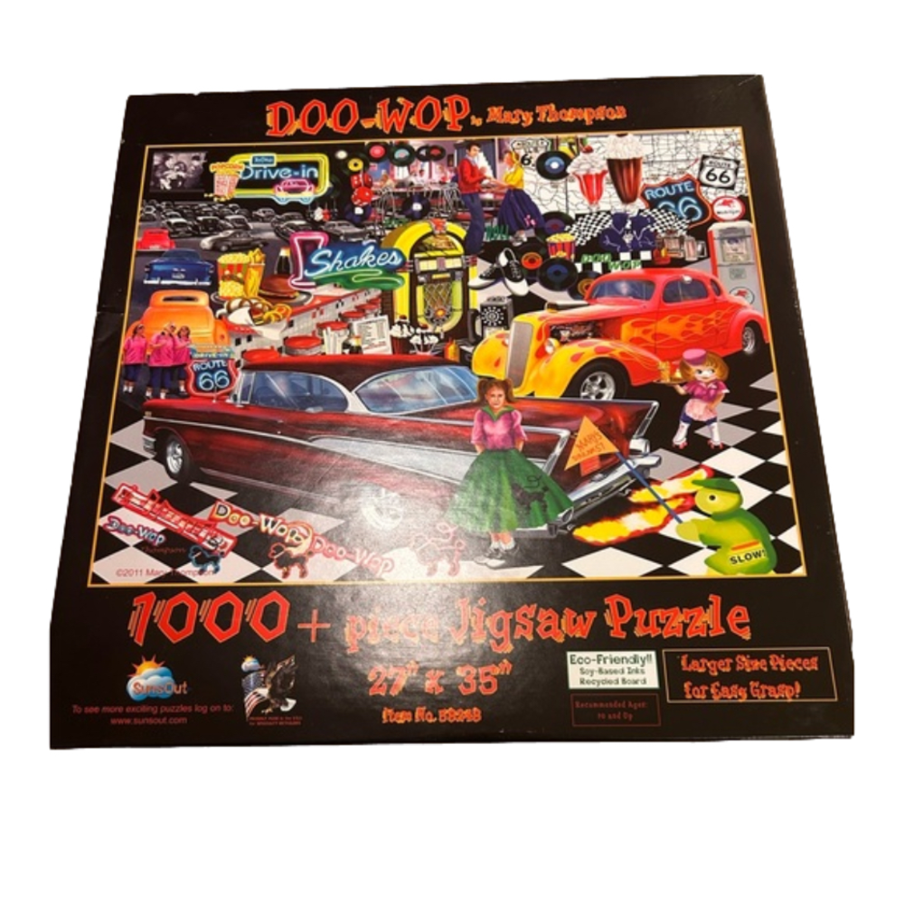 Doo Wop 1000 Piece Jigsaw Puzzle